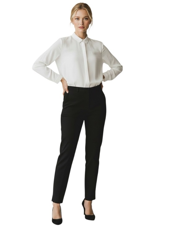 Reitmans Pants - Reitmans Women’s Black Work Pants Size 13 Ankle Slit Trousers